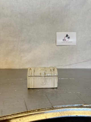 Mini Bauletto Ceramica Portagioie Decorativo