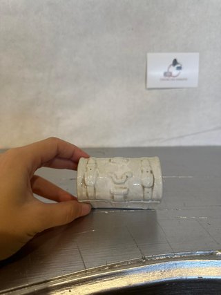 Mini Bauletto Ceramica Portagioie Decorativo