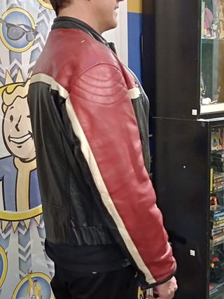 Chaqueta de motorista y pantalon a juego SMOKED SALMON RACING talla M