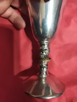 Copas de colección plateadas