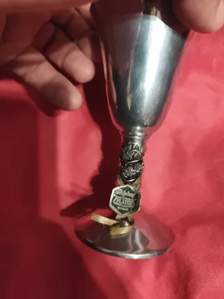 Copas de colección plateadas