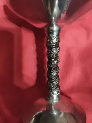 Copas de colección plateadas