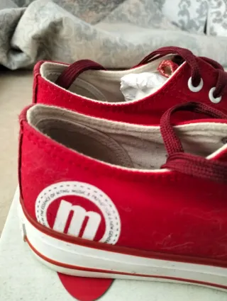 Zapatillas Mustang Rojas Talla 39