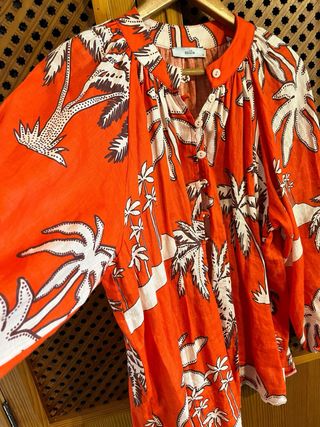 Blusa de lino de la marca Griega Milla S