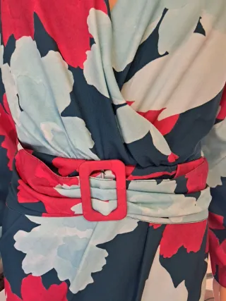 Vestido elegante estampado floral