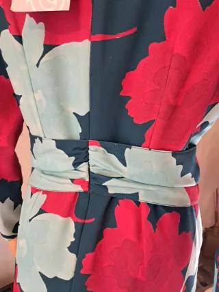 Vestido elegante estampado floral