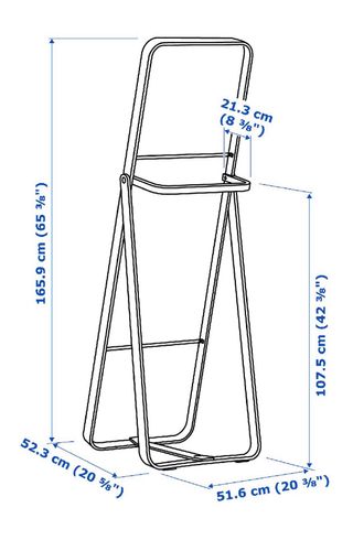 Espejo de pie IKORNNES IKEA NUEVO