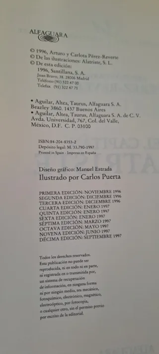 El capitán Alatriste / Captain Alatriste