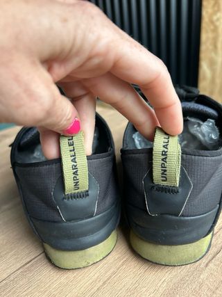 Zapatillas Unparallel Aproximación y Setting