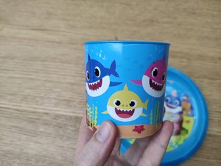 Set Pappa Baby Shark Piatto e Bicchiere
