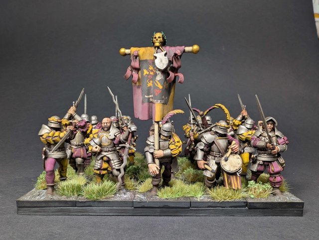 Grandes Espaderos - Imperio - Highlands Miniatures