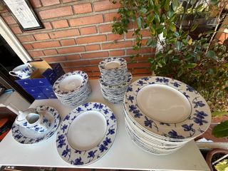 Lote Vajilla Vista Alegre a estrenar