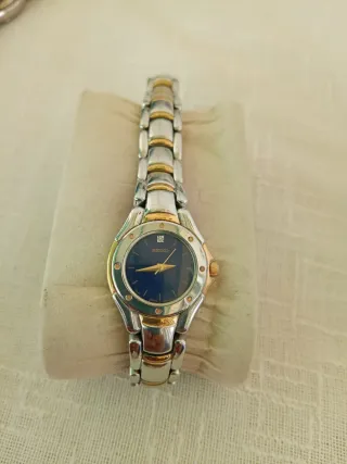 Orologio Seiko donna oro e argento