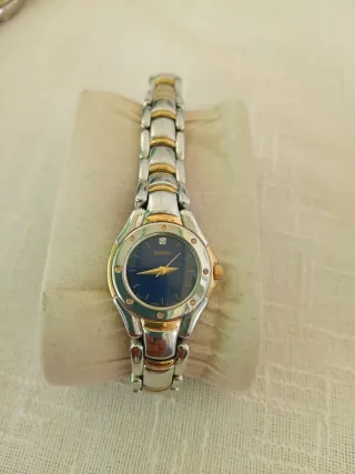 Orologio Seiko donna oro e argento