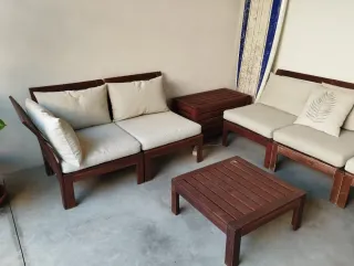 Conjunto terraza