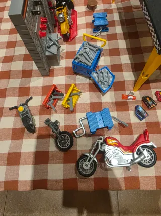 Taller Mecánico Motos Playmobil