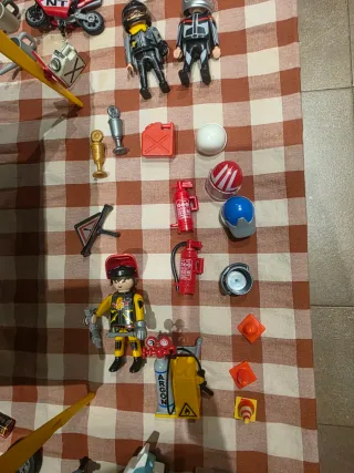 Taller Mecánico Motos Playmobil
