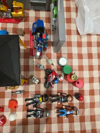 Taller Mecánico Motos Playmobil