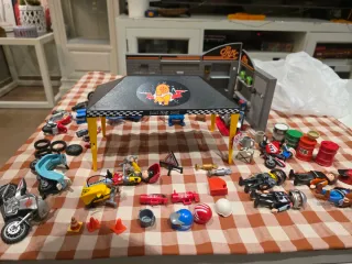 Taller Mecánico Motos Playmobil