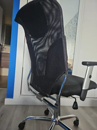 Silla de Oficina Ergonómica Negra