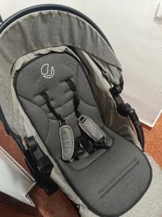 Carrito Bebé Jane Crosslight Gris