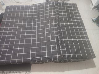 Sofá-cama reversible tela