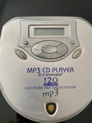 Reproductor CD MP3 Fenner 120s Anti-Shock