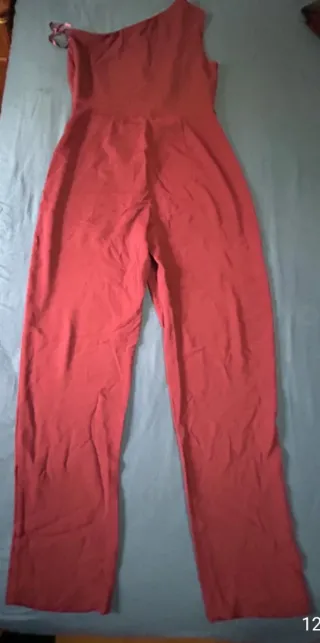 3 Monos de vestir mujer negro, granate y granate