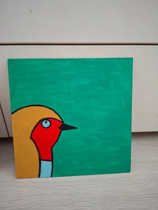 Cuadros Pájaros lote 10 euros