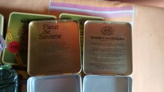 Laticine da tabacco antiche da collezione