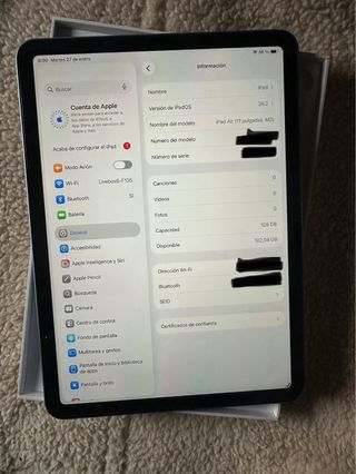 iPad Air 6 M2 Azul
