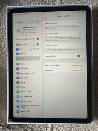 iPad Air 6 M2 Azul