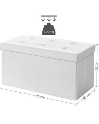 Puff Almancenaje, Banco Almacenaje, Capacidad 80L