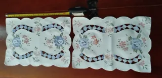 Set 4 Centrini floreali