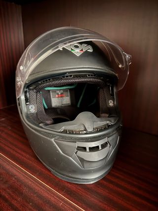 Casco Integral Moto NOX FF05 Negro Mate