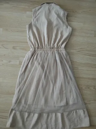 Vestido de verano beige