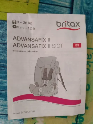 Silla coche Britax Römer Advansafix II