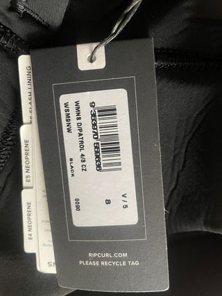 Neopreno Rip Curl Dawn Patrol 4/3mm Mujer/ Talla 8
