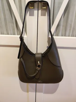 Lote 2 Bolsos Mujer: Beige y Verde Oliva