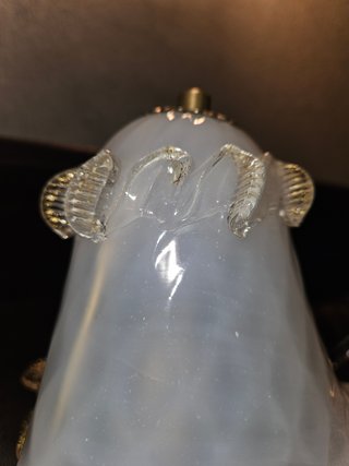 Due lampade di Murano, penso Barovier