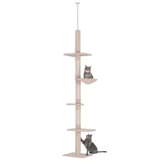 Árbol para Gatos Suelo-Techo 230-260 cm
