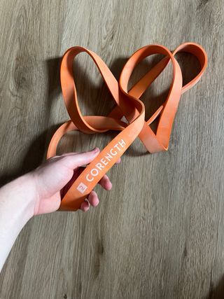 Mancuernas ajustables 20kg + banda elástica 35kg