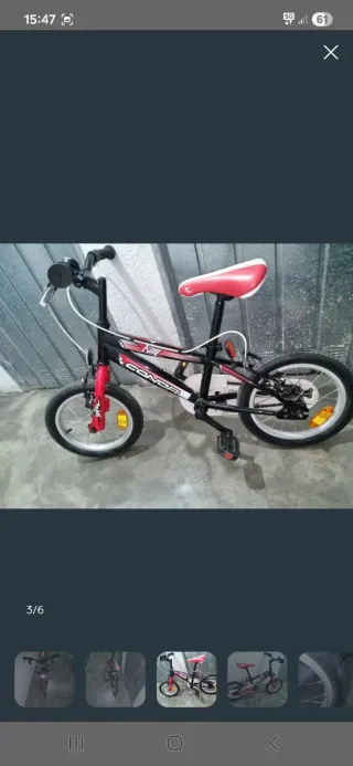 Bicicleta Connor Ray Infantil