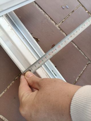 Ventana y puerta aluminio blanco