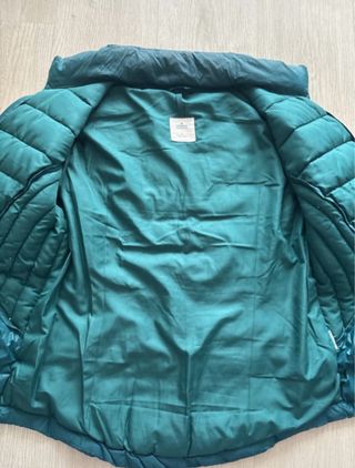 Abrigo acolchado verde azulado Springfield mujer