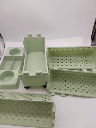 Carrito móvil multiusos para libros de estudiantes con estante para revistas y estante de almacenamiento de artículos diversos,