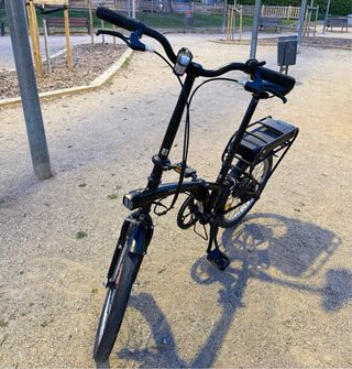 Bicicleta Eléctrica Plegable Btwin E-Fold 100
