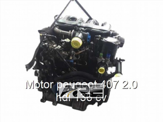 motor DW10BTED4 Peugeot 407 2.0 HDI diésel