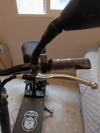 Patinete eléctrico negro