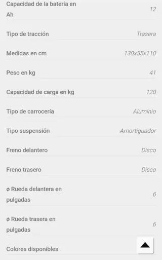 Patinete eléctrico negro